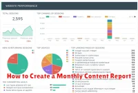 How to Create a Monthly Content Report