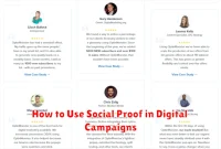 How to Use Social Proof in Digital Campaigns